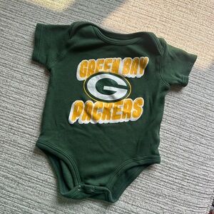 NFL Green Bay Packers Infant Bodysuit - Green and Gold
